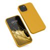 Etui Kwmobile do Apple iPhone 13 Mini, żółte, silikonowe, KWM000013OU059C