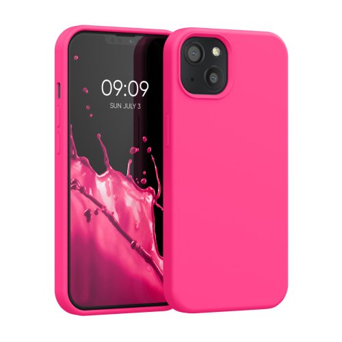 Etui Kwmobile do Apple iPhone 13, różowe, silikonowe, KWM000013OV097C