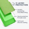 Etui Kwmobile do Samsung Galaxy S22, zielone, silikonowe, KWM000014GR073C