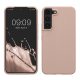 Etui Kwmobile do Samsung Galaxy S22, jasnoróżowe, silikonowe, KWM000014GR075C