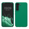 Etui Kwmobile do Samsung Galaxy S22, zielone, silikonowe, KWM000014GR077C