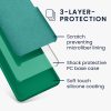 Etui Kwmobile do Samsung Galaxy S22, zielone, silikonowe, KWM000014GR077C
