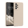 Etui Kwmobile do Samsung Galaxy A33 5G, kremowe, silikonowe, KWM000015GQ059C