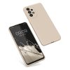 Etui Kwmobile do Samsung Galaxy A33 5G, kremowe, silikonowe, KWM000015GQ059C