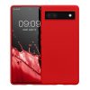 Etui Kwmobile do Google Pixel 6a, czerwone, silikonowe, KWM000015OO018C