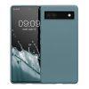 Etui Kwmobile do Google Pixel 6a, zielone, silikonowe, KWM000015OO019C
