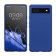 Etui Kwmobile do Google Pixel 6a, niebieskie, silikonowe, KWM000015OO020C