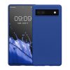 Etui Kwmobile do Google Pixel 6a, niebieskie, silikonowe, KWM000015OO020C