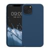 Etui Kwmobile do Apple iPhone 14, ciemnoniebieskie, silikonowe, KWM000016NI041C
