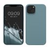 Etui Kwmobile do Apple iPhone 14, zielone, silikonowe, KWM000016NI045C