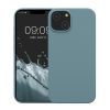 Etui Kwmobile do Apple iPhone 14, zielone, silikonowe, KWM000016NI045C