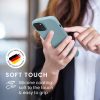 Etui Kwmobile do Apple iPhone 14, zielone, silikonowe, KWM000016NI045C