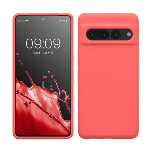 Etui Kwmobile do Google Pixel 7 Pro, różowe, silikonowe, KWM0000171J043C