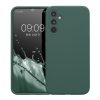 Etui Kwmobile do Samsung Galaxy A34 5G, zielone, silikonowe, KWM000018GC053C