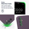 Etui Kwmobile do Samsung Galaxy A34 5G, Fioletowe, Silikonowe, KWM000018GC054C