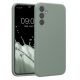 Etui Kwmobile do Samsung Galaxy A34 5G, zielone, silikonowe, KWM000018GC055C