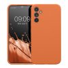 Etui Kwmobile do Samsung Galaxy A34 5G, pomarańczowe, silikonowe, KWM000018GC058C