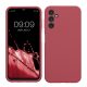 Etui Kwmobile do Samsung Galaxy A14 5G, ciemnoróżowe, silikonowe, KWM000018GD041C
