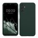 Etui Kwmobile do Samsung Galaxy A14 5G, ciemnozielone, silikonowe, KWM000018GD042C