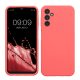 Etui Kwmobile do Samsung Galaxy A14 5G, różowe, silikonowe, KWM000018GD045C