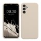 Etui Kwmobile do Samsung Galaxy A14 5G, kremowe, silikonowe, KWM000018GD046C
