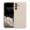 Etui Kwmobile do Samsung Galaxy A14 5G, kremowe, silikonowe, KWM000018GD046C
