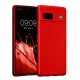 Etui Kwmobile do Google Pixel 7a, czerwone, silikonowe, KWM000019YG012C