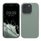 Etui Kwmobile do Apple iPhone 15 Pro, zielone, silikonowe, KWM000020CC029C