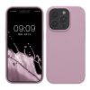 Etui Kwmobile do Apple iPhone 15 Pro, jasnofioletowe, silikonowe, KWM000020CC031C