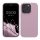 Etui Kwmobile do Apple iPhone 15 Pro, jasnofioletowe, silikonowe, KWM000020CC031C