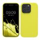 Etui Kwmobile do Apple iPhone 15 Pro, żółte, silikonowe, KWM000020CC032C