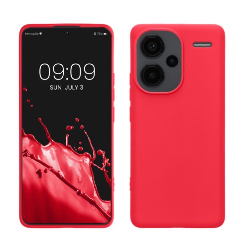 Etui Kwmobile do Xiaomi Redmi Note 13 Pro Plus 5G, różowe, silikonowe, KWM000020KI004C