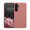 Etui Kwmobile do Samsung Galaxy A55 5G, różowe, silikonowe, KWM000021ME022C