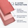 Etui Kwmobile do Samsung Galaxy A55 5G, różowe, silikonowe, KWM000021ME022C