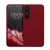 Etui Kwmobile do Samsung Galaxy A55 5G, czerwone, silikonowe, KWM000021ME023C