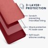 Etui Kwmobile do Samsung Galaxy A55 5G, czerwone, silikonowe, KWM000021ME023C