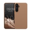 Etui Kwmobile do Samsung Galaxy A55 5G, kremowe, silikonowe, KWM000021ME025C