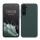 Etui Kwmobile do Samsung Galaxy A55 5G, zielone, silikonowe, KWM000021ME029C