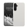 Etui Kwmobile do Samsung Galaxy A55 5G, białe, silikonowe, KWM000021ME030C