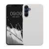 Etui Kwmobile do Samsung Galaxy A15 5G, białe, silikonowe, KWM000021MF026C