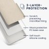 Etui Kwmobile do Samsung Galaxy A15 5G, białe, silikonowe, KWM000021MF026C