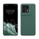 Etui Kwmobile do Motorola Edge 50 Pro, zielone, silikonowe, KWM000022SN004C