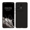 Etui Kwmobile do Motorola Edge 50 Pro, czarne, silikonowe, KWM000022SO001C