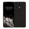 Etui Kwmobile do Motorola Edge 50 Pro, czarne, silikonowe, KWM000022SO001C