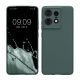 Etui Kwmobile do Motorola Edge 50 Pro, zielone, silikonowe, KWM000022SO003C