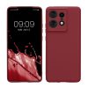 Etui Kwmobile do Motorola Edge 50 Pro, fioletowe, silikonowe, KWM000022SO004C
