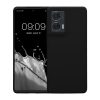 Etui Kwmobile do Motorola Edge 50 Fusion, czarne, silikonowe, KWM000022SQ001C