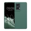 Etui Kwmobile do Motorola Edge 50 Fusion, zielone, silikonowe, KWM000022SQ002C