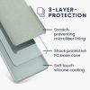 Etui Kwmobile do Motorola Edge 50 Fusion, jasnozielone, silikonowe, KWM000022SQ003C