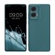Etui Kwmobile do Motorola Edge 50 Fusion, zielone, silikonowe, KWM000022SR002C